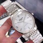 Perfect Replica Glashutte Original Vintage Sixties Panorama Date Silver Dial 42mm 8215 Watch 